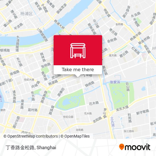 丁香路金松路 map