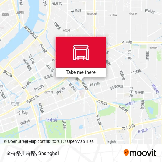 金桥路川桥路 map
