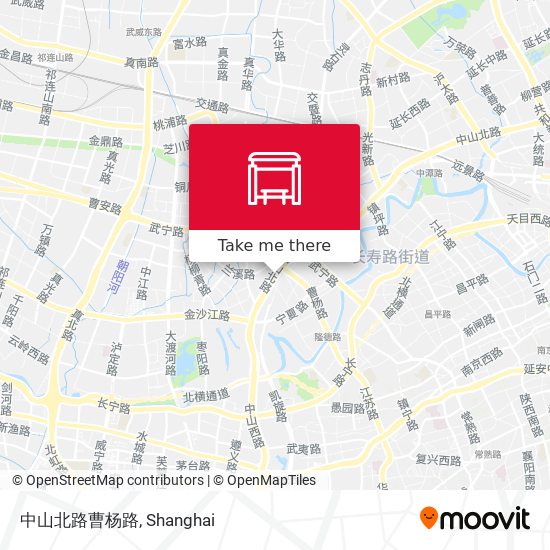 中山北路曹杨路 map