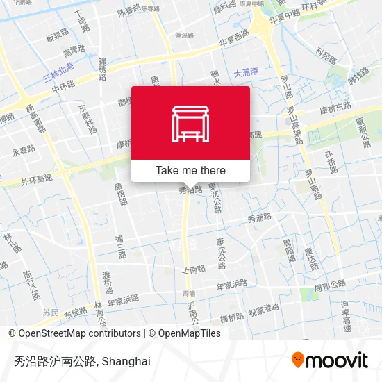 秀沿路沪南公路 map