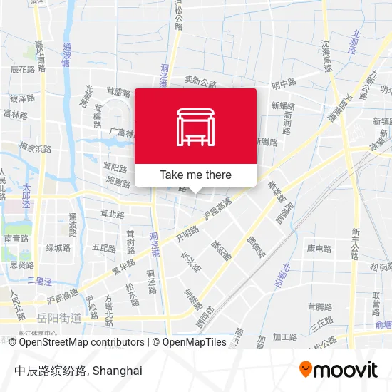 中辰路缤纷路 map