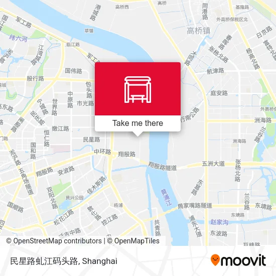 民星路虬江码头路 map