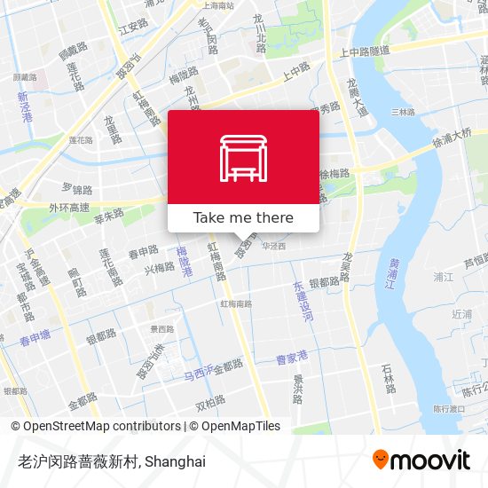 老沪闵路蔷薇新村 map