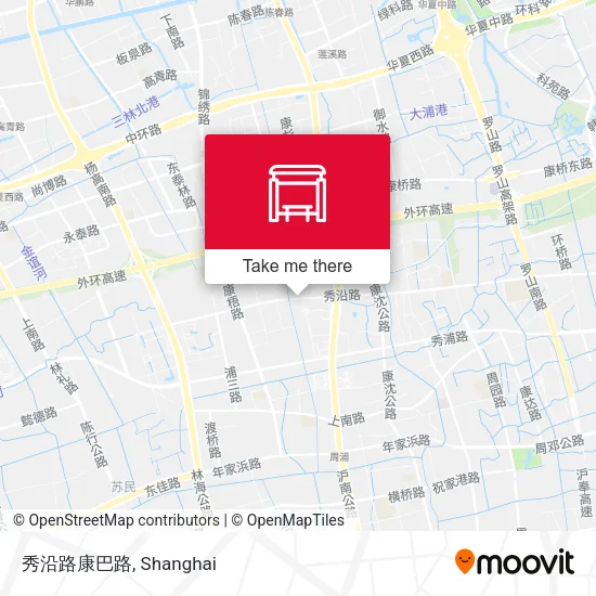 秀沿路康巴路 map