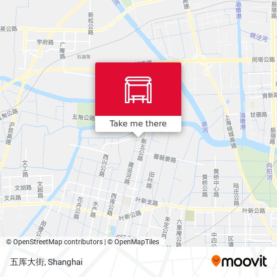 五厍大街 map
