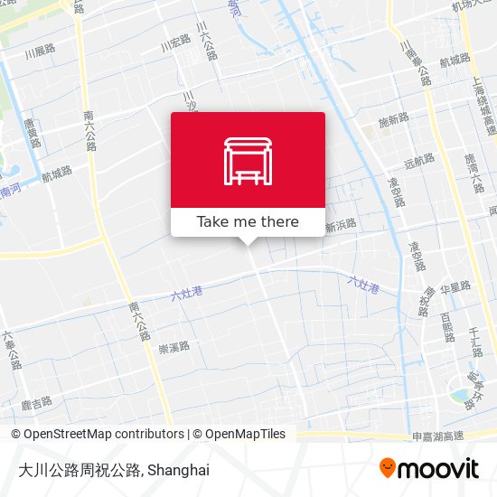 大川公路周祝公路 map