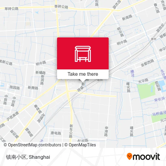镇南小区 map