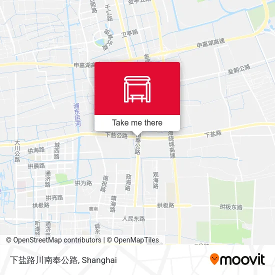 下盐路川南奉公路 map