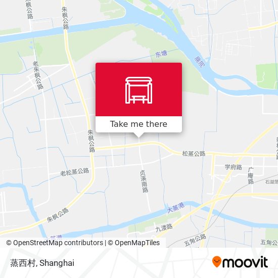 蒸西村 map
