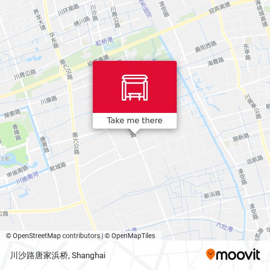 川沙路唐家浜桥 map