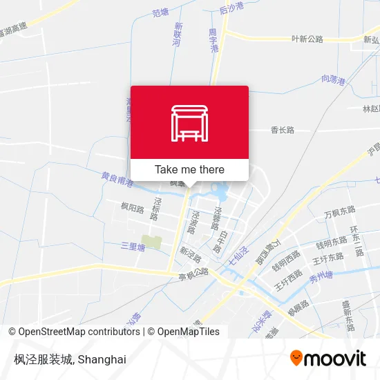 枫泾服装城 map