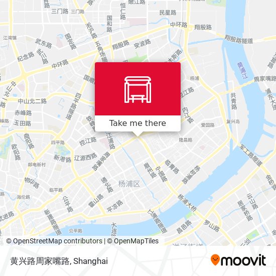 黄兴路周家嘴路 map