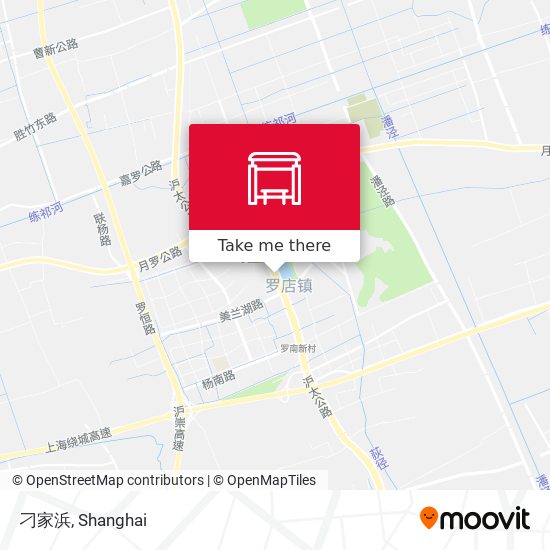 刁家浜 map