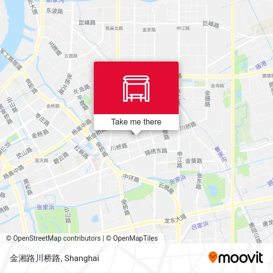 金湘路川桥路 map