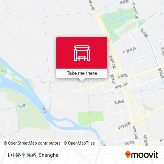 玉中路平原路 map