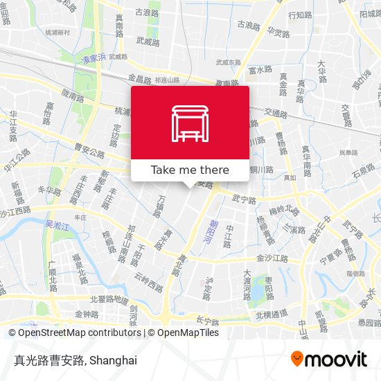 真光路曹安路 map