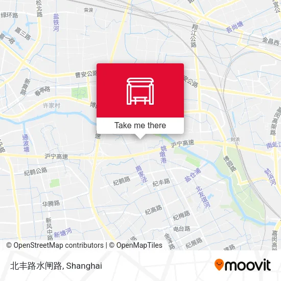 北丰路水闸路 map