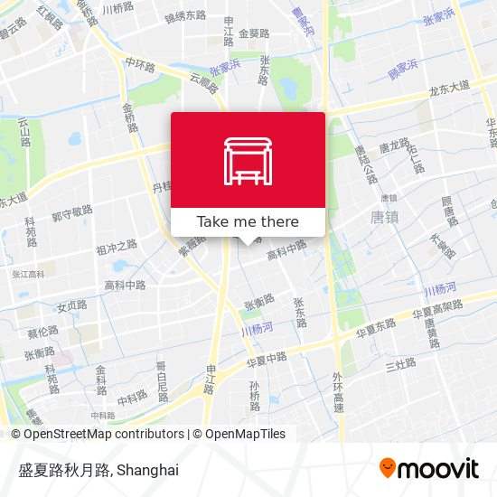 盛夏路秋月路 map