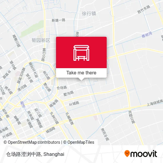 仓场路澄浏中路 map