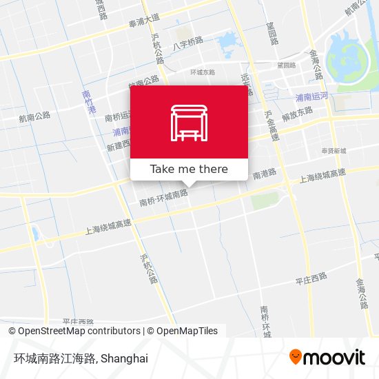 环城南路江海路 map