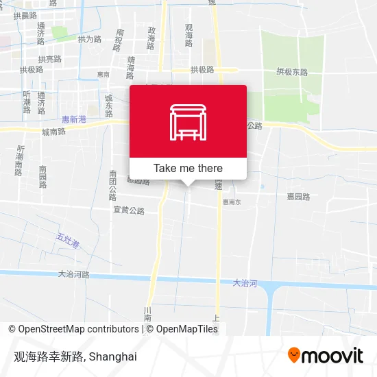 观海路幸新路 map