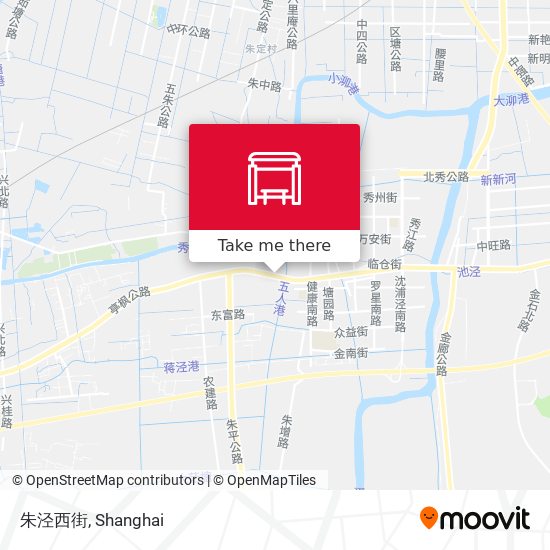 朱泾西街 map