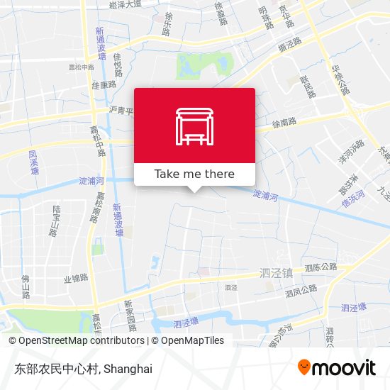 东部农民中心村 map