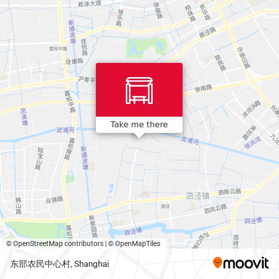 东部农民中心村 map