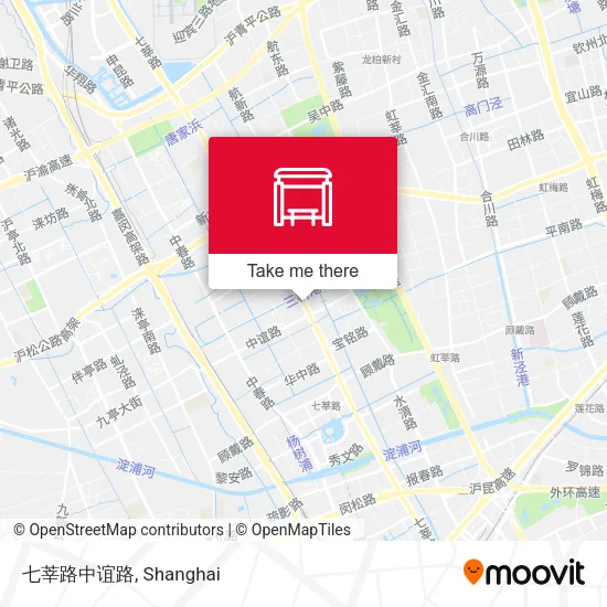 七莘路中谊路 map