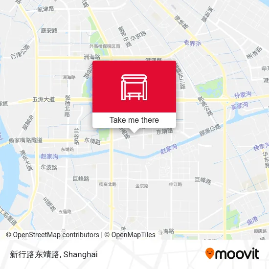 新行路东靖路 map