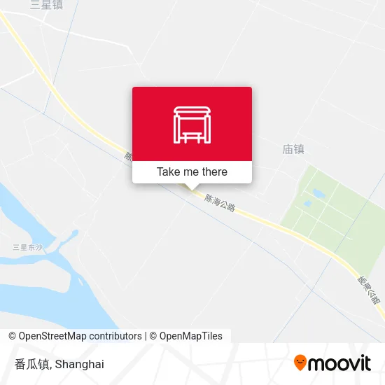 番瓜镇 map