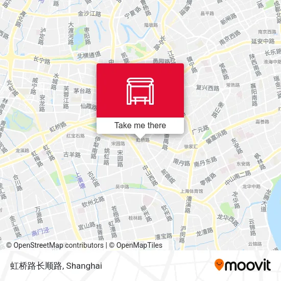 虹桥路长顺路 map