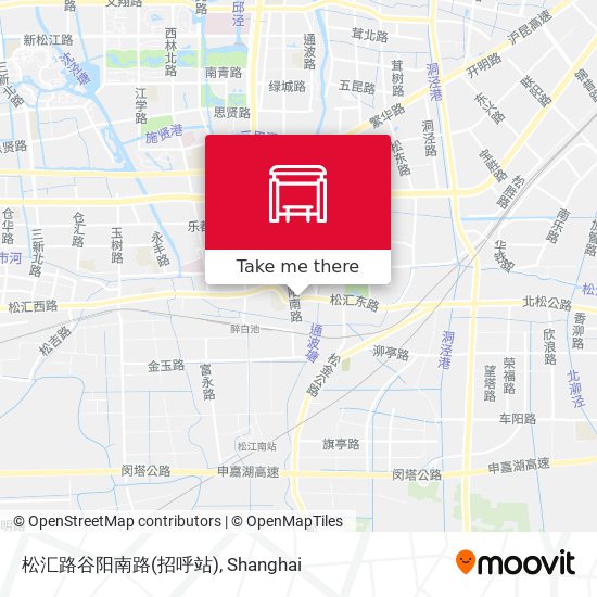松汇路谷阳南路(招呼站) map