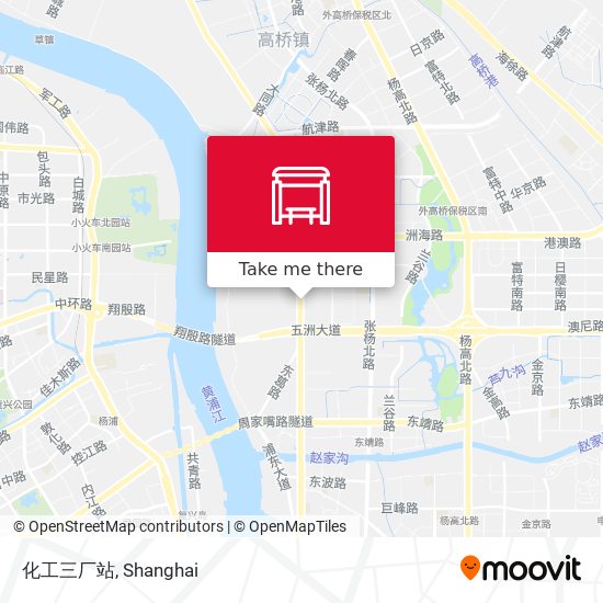 化工三厂站 map