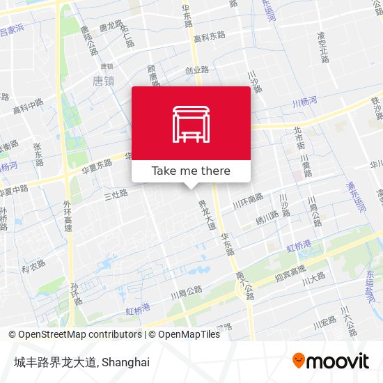 城丰路界龙大道 map