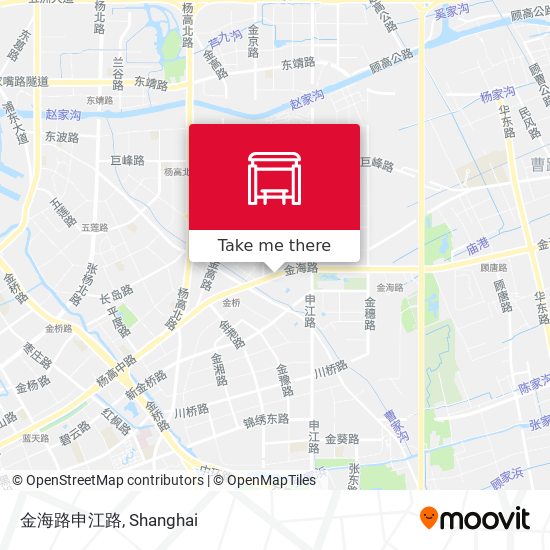 金海路申江路 map