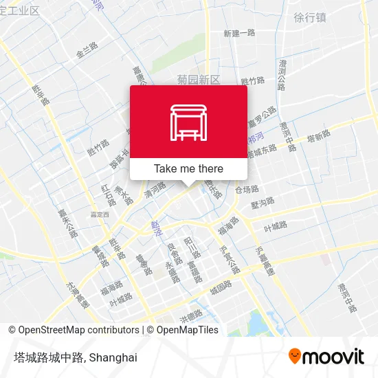 塔城路城中路 map
