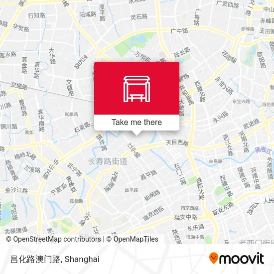 昌化路澳门路 map