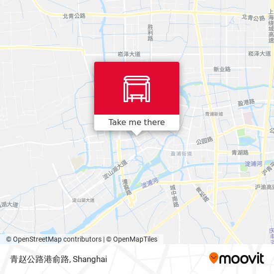 青赵公路港俞路 map