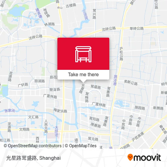 光星路茸盛路 map