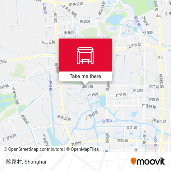 陈家村 map