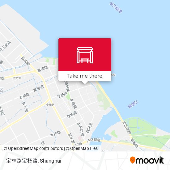 宝林路宝杨路 map