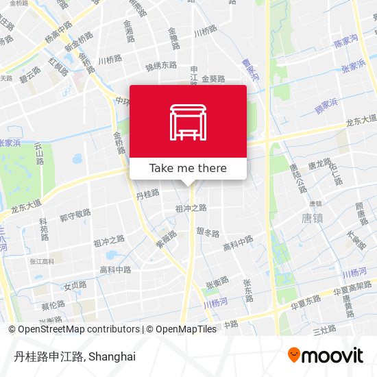 丹桂路申江路 map