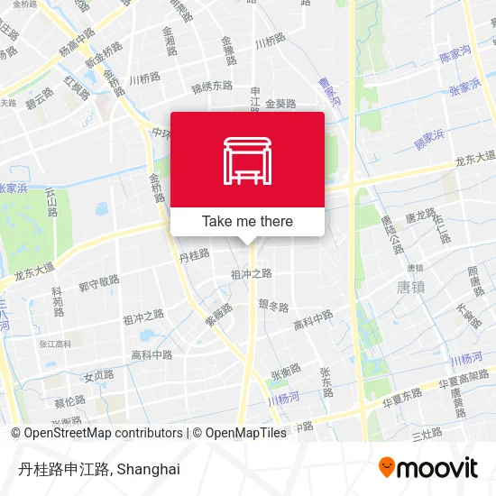 丹桂路申江路 map