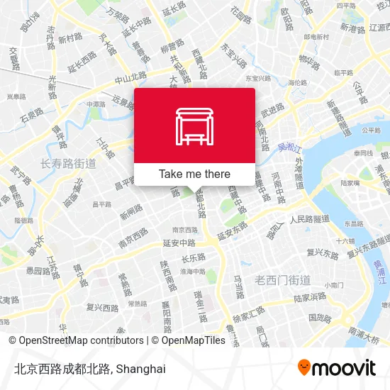 北京西路成都北路 map