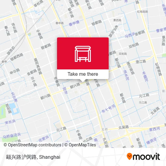 颛兴路沪闵路 map