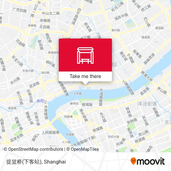 提篮桥(下客站) map