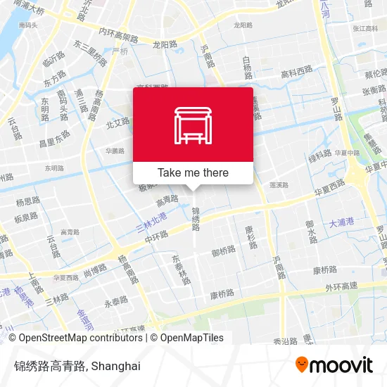 锦绣路高青路 map