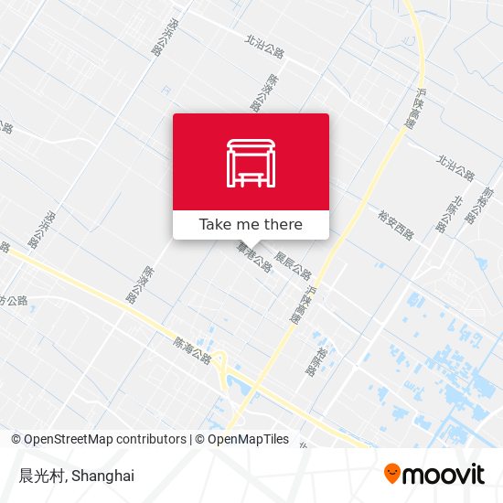 晨光村 map