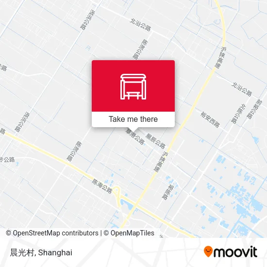 晨光村 map